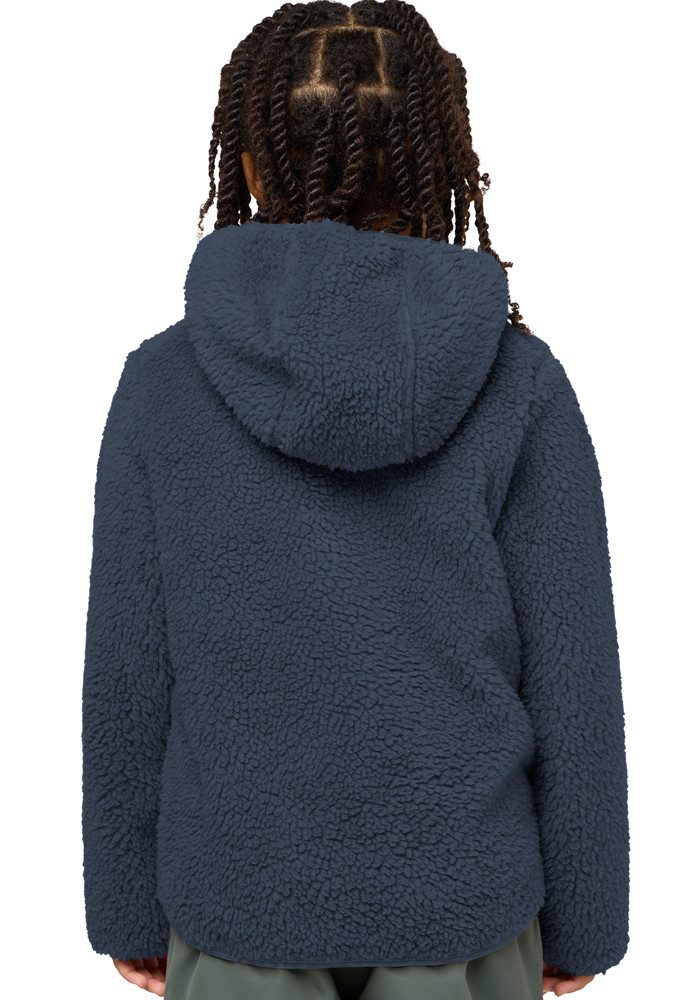 Jack Wolfskin Fleecejacke ICE CURL HOOD JACKET K mit Kapuze, aus Polyester-Fleece, in normaler Schnittform