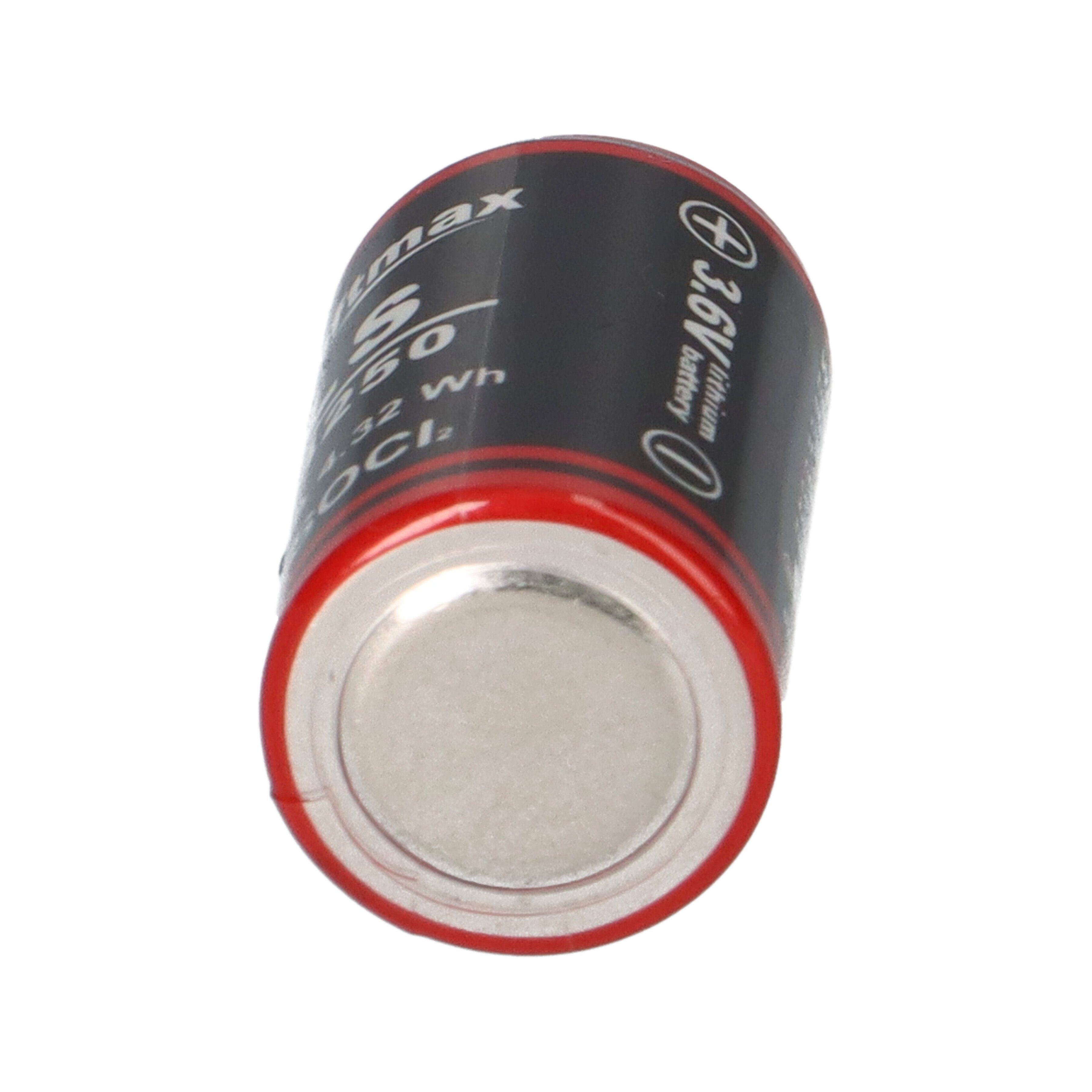 XCell 50x Kraftmax Lithium 3,6V Batterie LS14250 1/2 AA - Zelle Batterie