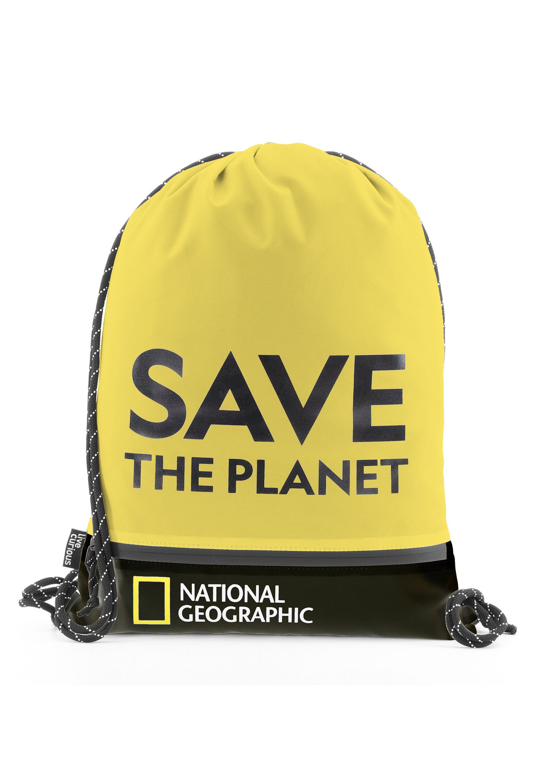 NATIONAL GEOGRAPHIC Kulturbeutel Saturn, aus recyceltem Polyester