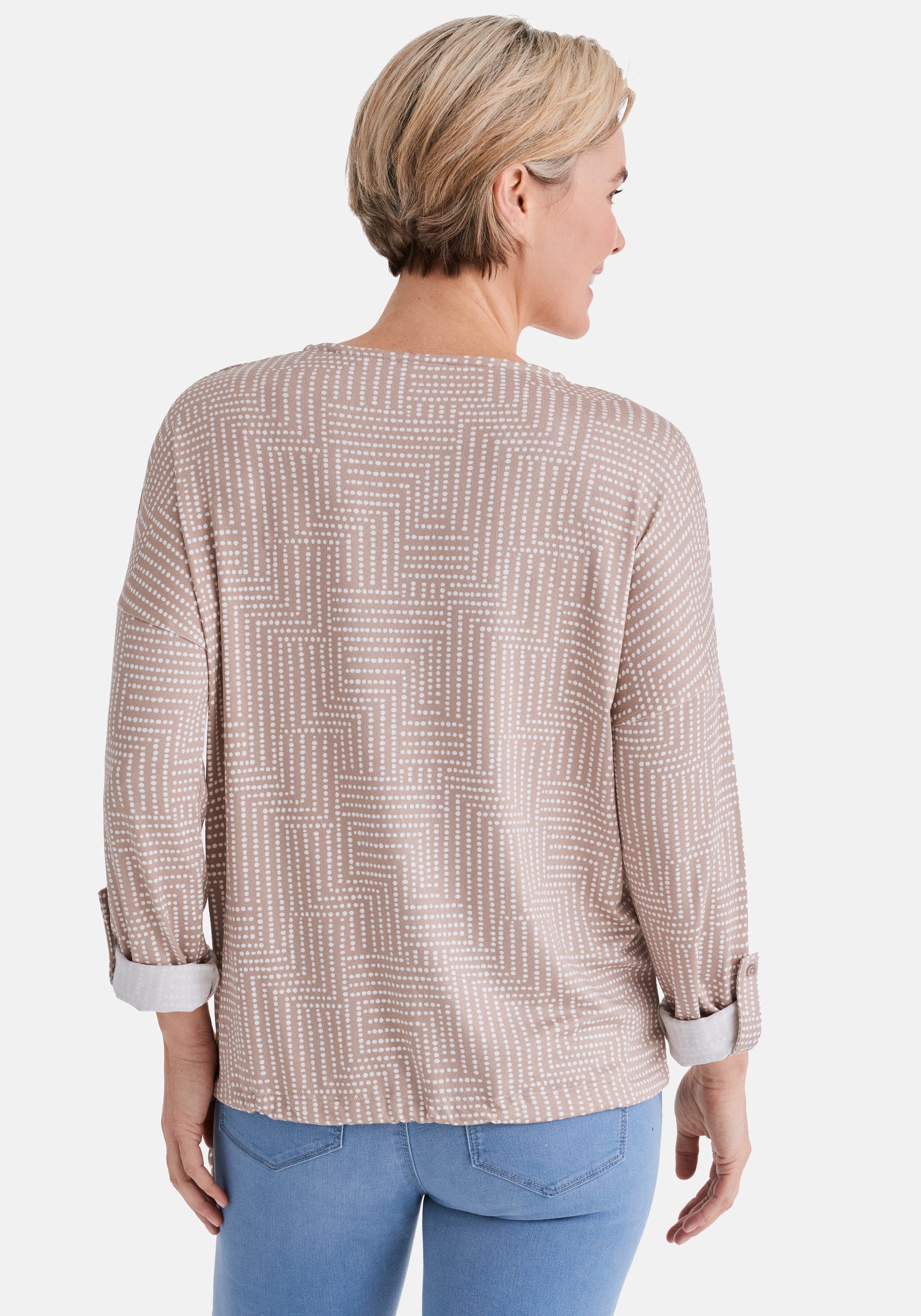 STOOKER WOMEN Langarmshirt CARLY Langarmshirt Rundhals Loose Fit Shirt Rundhals Langarm für Damen