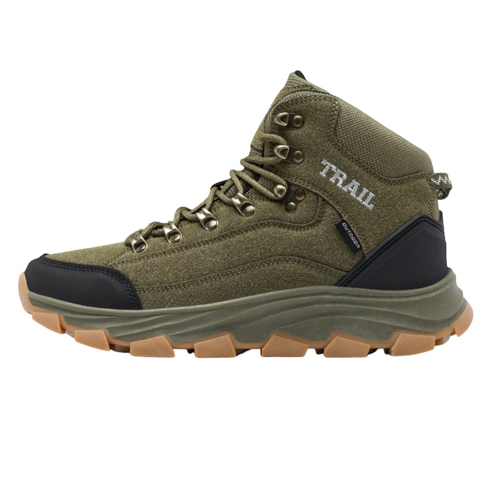 HUSK'SWARE Robustes Outdoor-Design Wanderstiefel (Griffige Profilsohle) Bequemer Tragekomfort