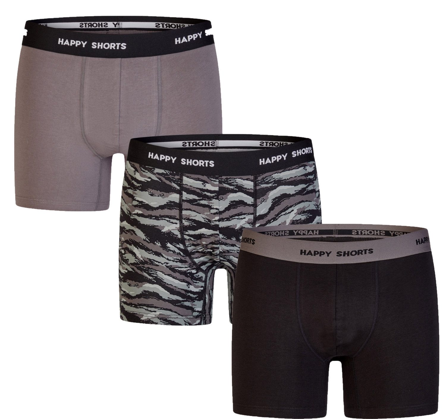Boxershorts 3er Pack Herren Pants Boxershorts