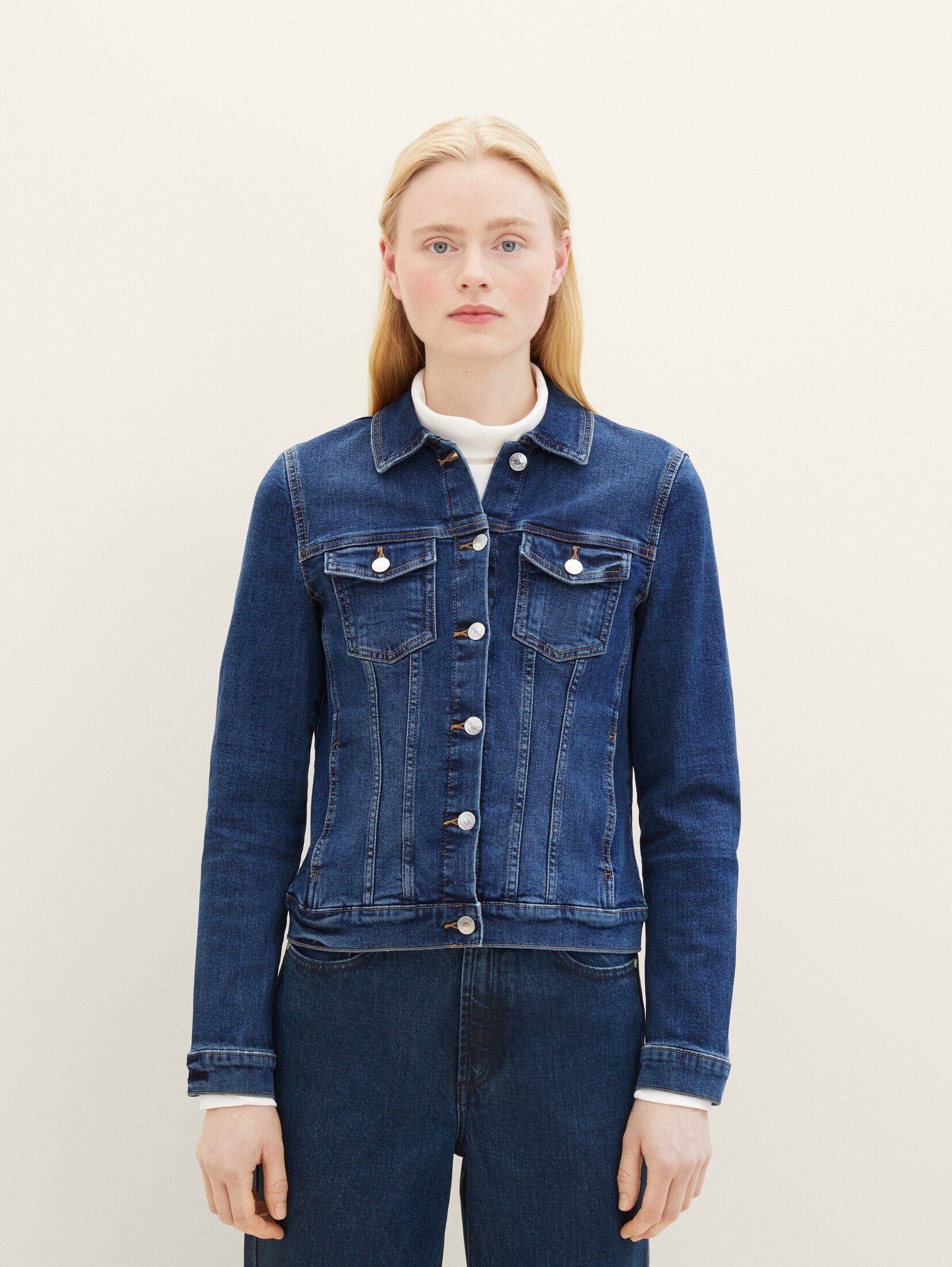 TOM TAILOR Denim Jeansjacke Jeansjacke mit günstig online kaufen