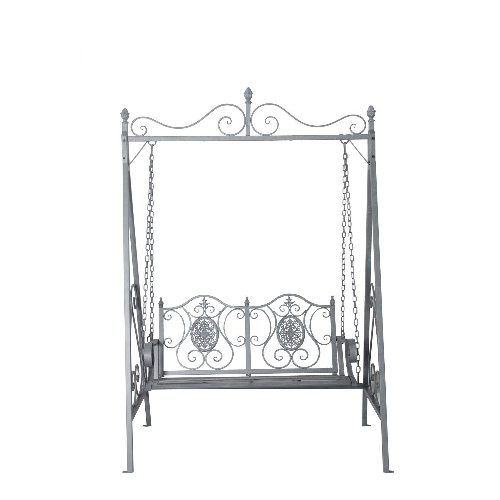 HTI-Living Gartenbank Nostalgische Gartenschaukel aus Metall günstig online kaufen