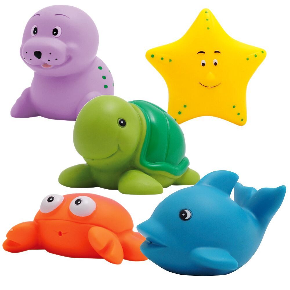 Beco Beermann Badespielzeug Wasserspieltiere-Set Splashy-Meereszoo, Lustige günstig online kaufen