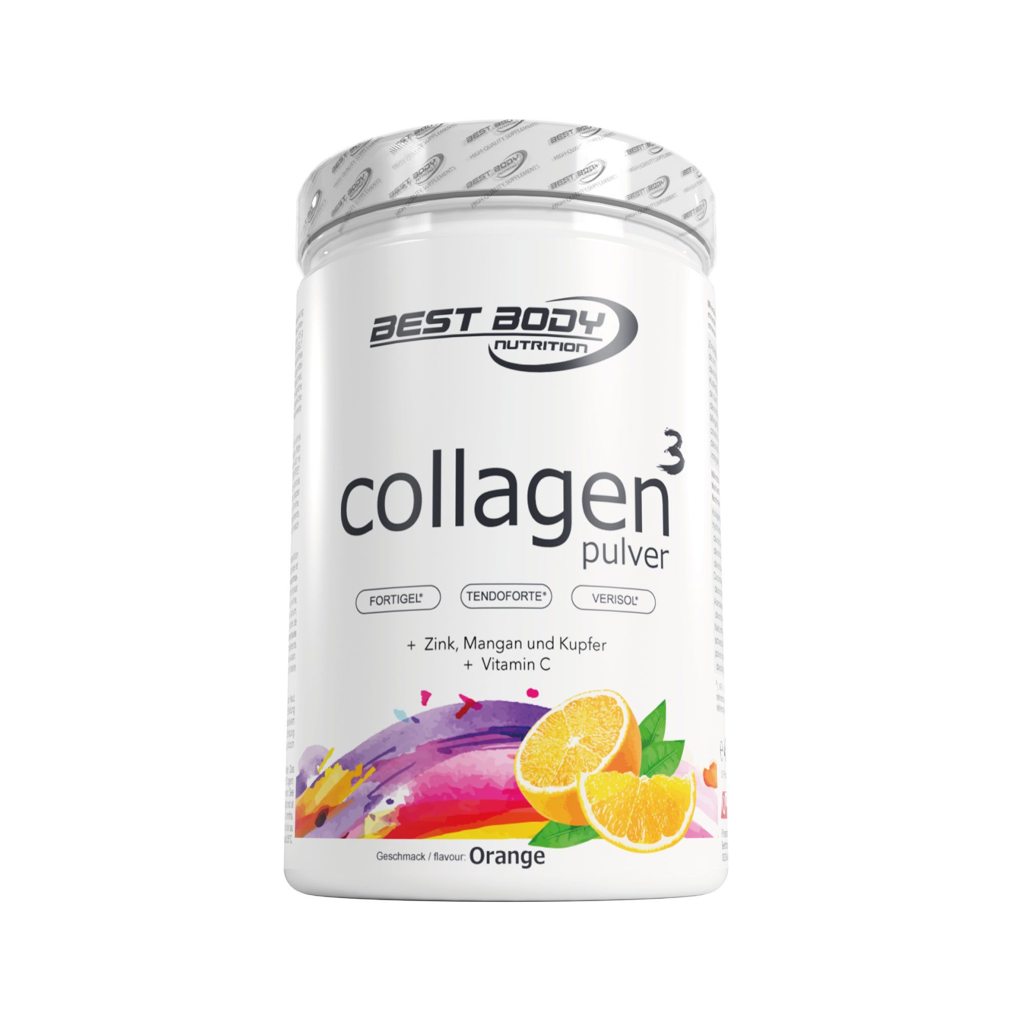 Best Body Nutrition Collagen³ - Orange - 450 g Dose Pulver, 450 g