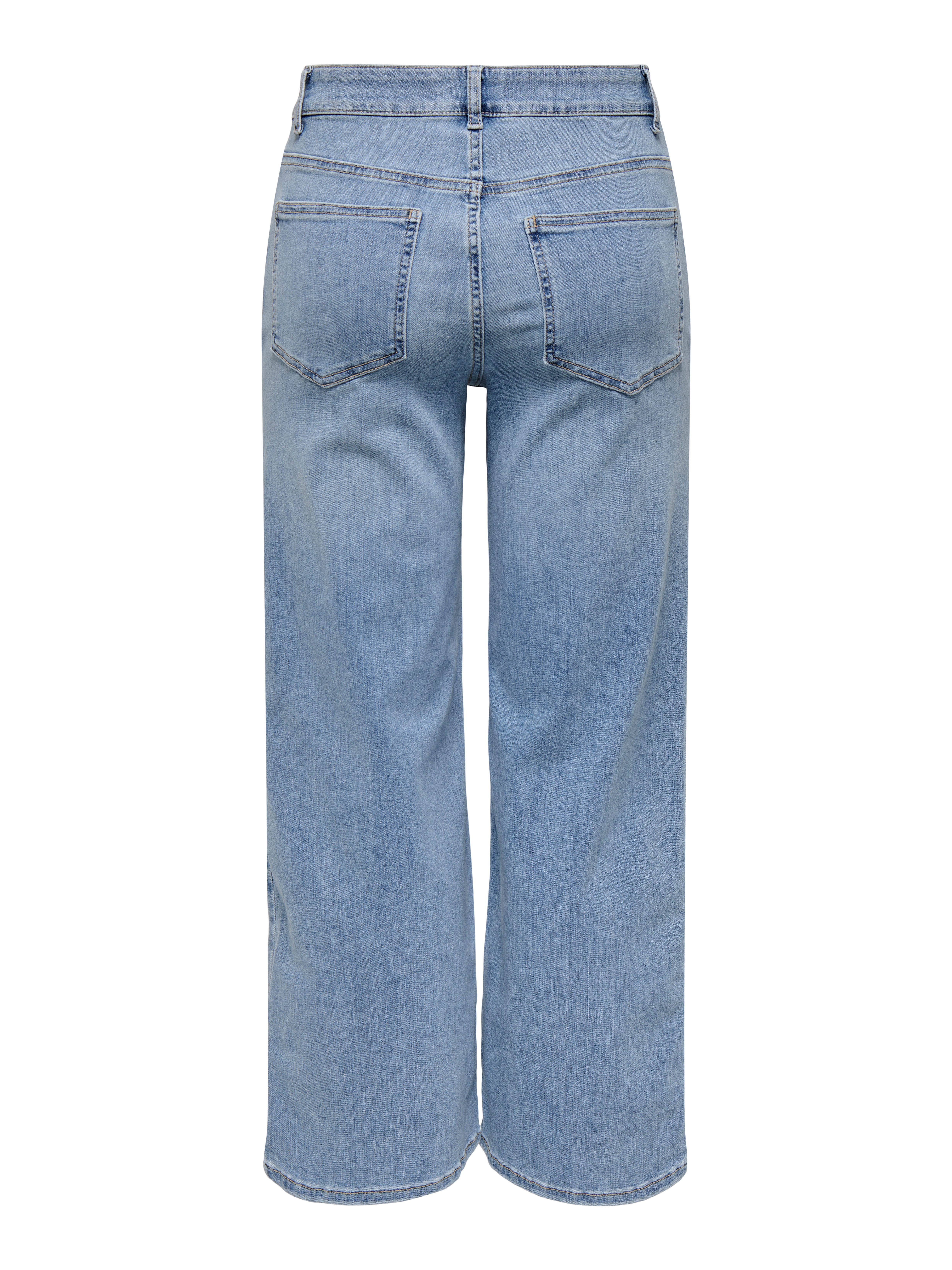 ONLY High-waist-Jeans ONLMADISON BLUSH HW CP WD DNM CRO371NOOS wide fit, knöchelfrei