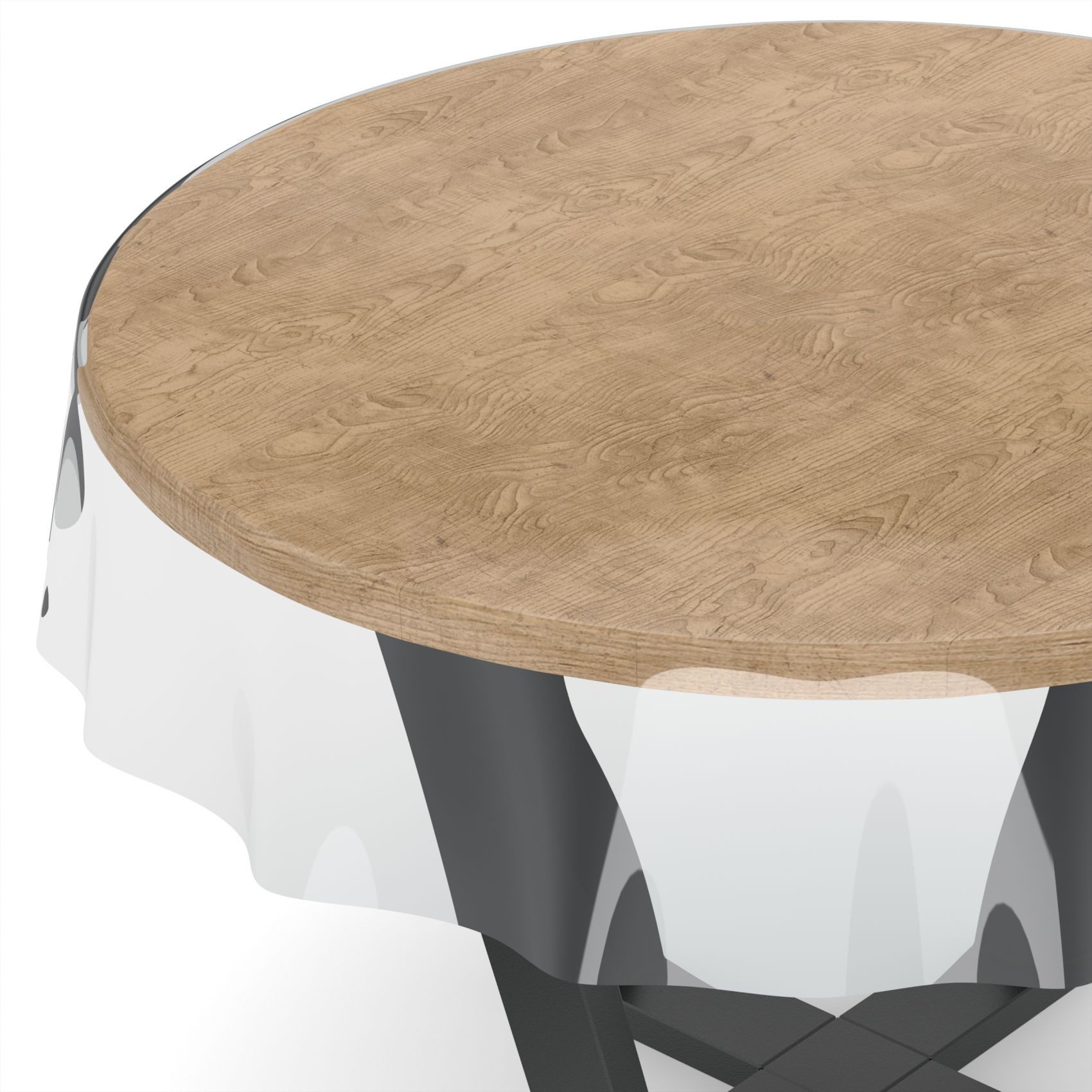 ANRO Tischdecke KLARA abwaschbar Tischfolie transparent Gartentischdecke 0,3mm (Einzelstück 1-tlg), wasserabweisend Durchsichtig Transparent Breite 140cm