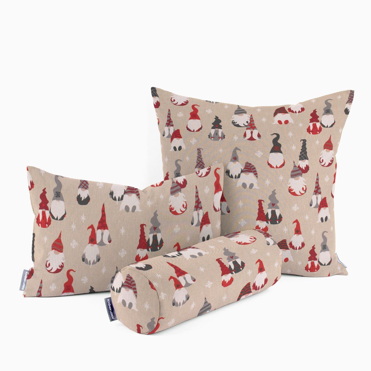SCHÖNER LEBEN. Dekokissen SCHÖNER LEBEN. Kissenhülle Tomte Cosy Family Weih günstig online kaufen
