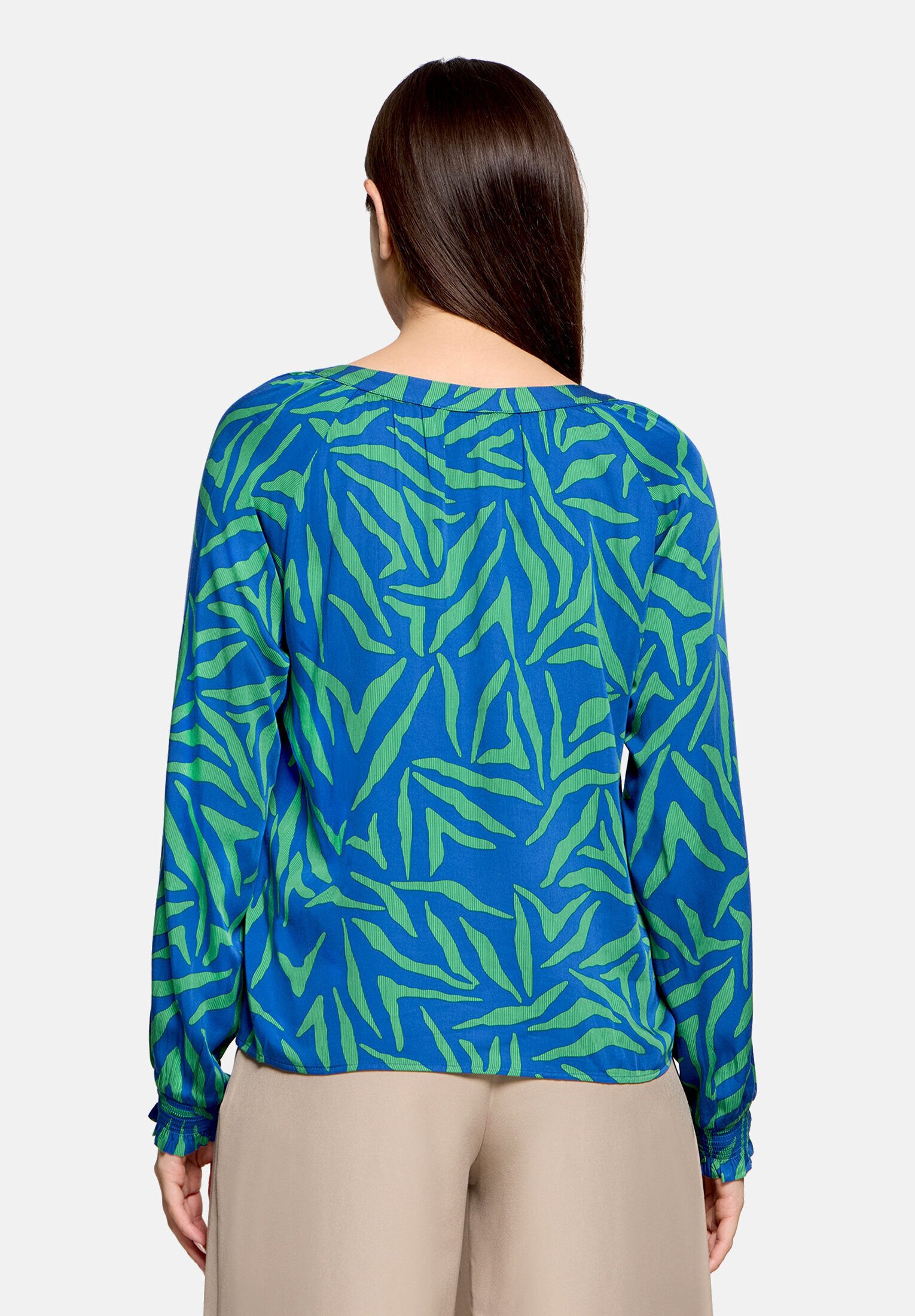 Cartoon Schlupfbluse Damen mit Muster