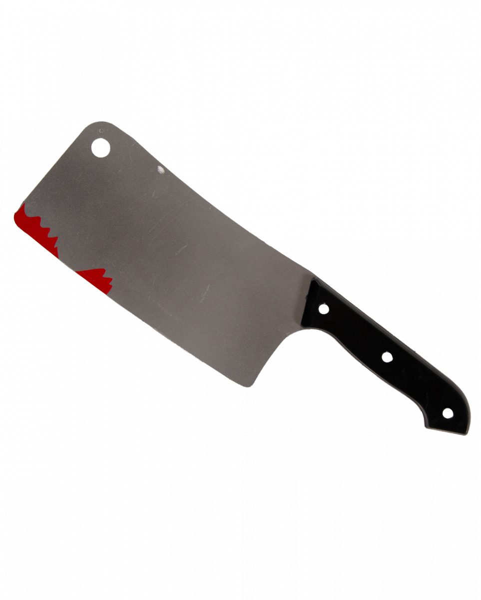 Horror-Shop Blaster Blutiges Hackebeil als Kostümaccessoire 30 cm
