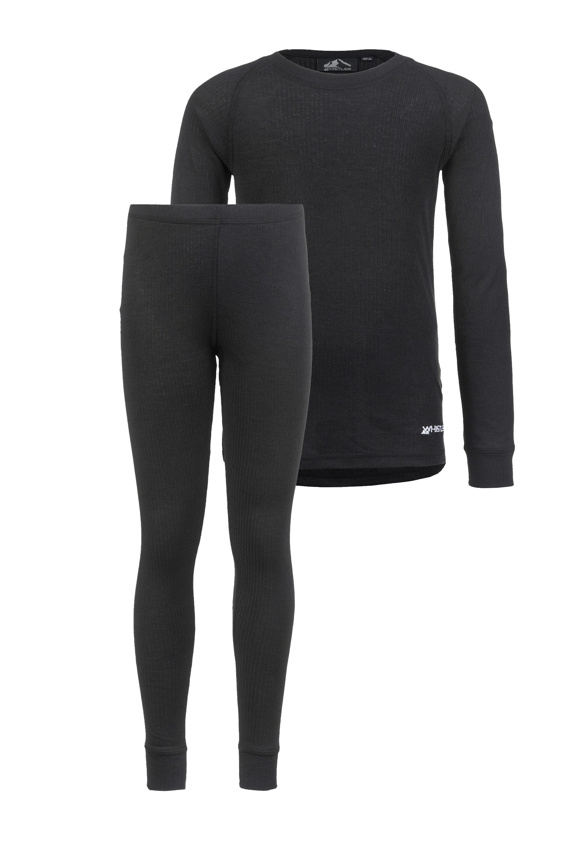 WHISTLER Funktionsshirt Funktionswäsche-Set Oppdal mit schlichtem Langarmshirt und Tights