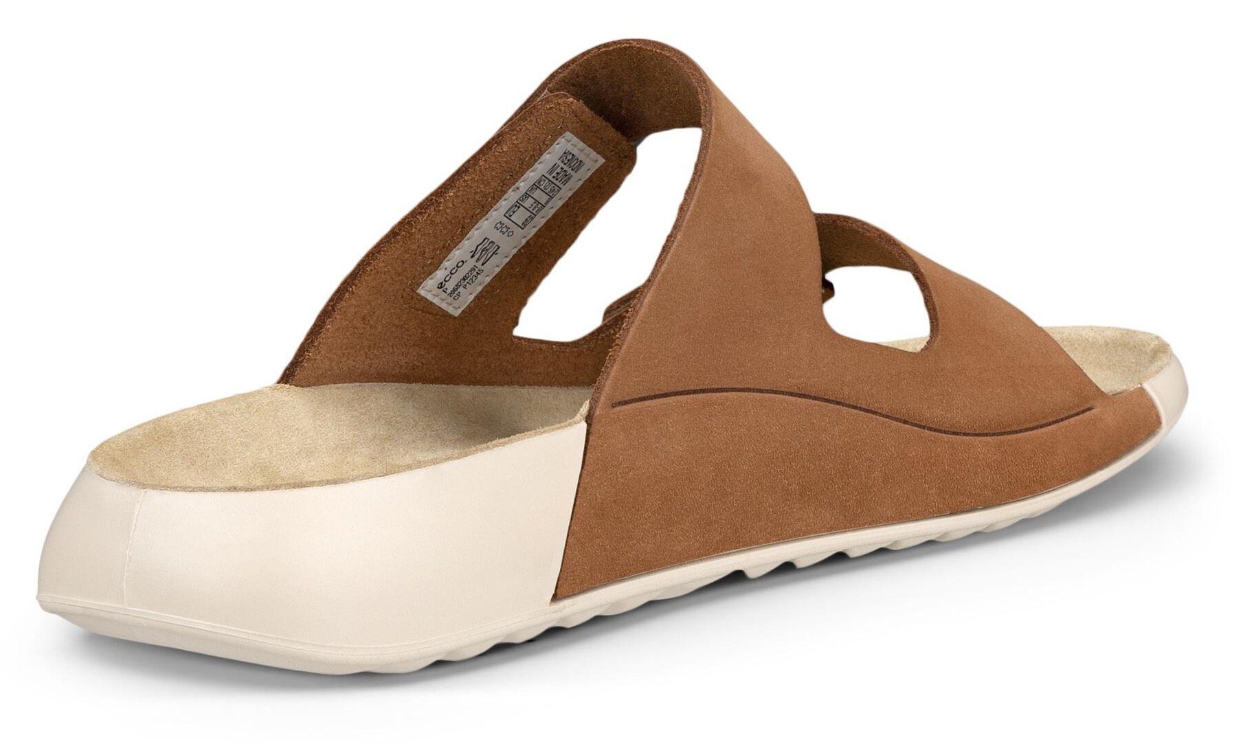 Ecco COZMO W Pantolette, Sommerschuh, Schlappen mit zwei Klettverschlussrie günstig online kaufen