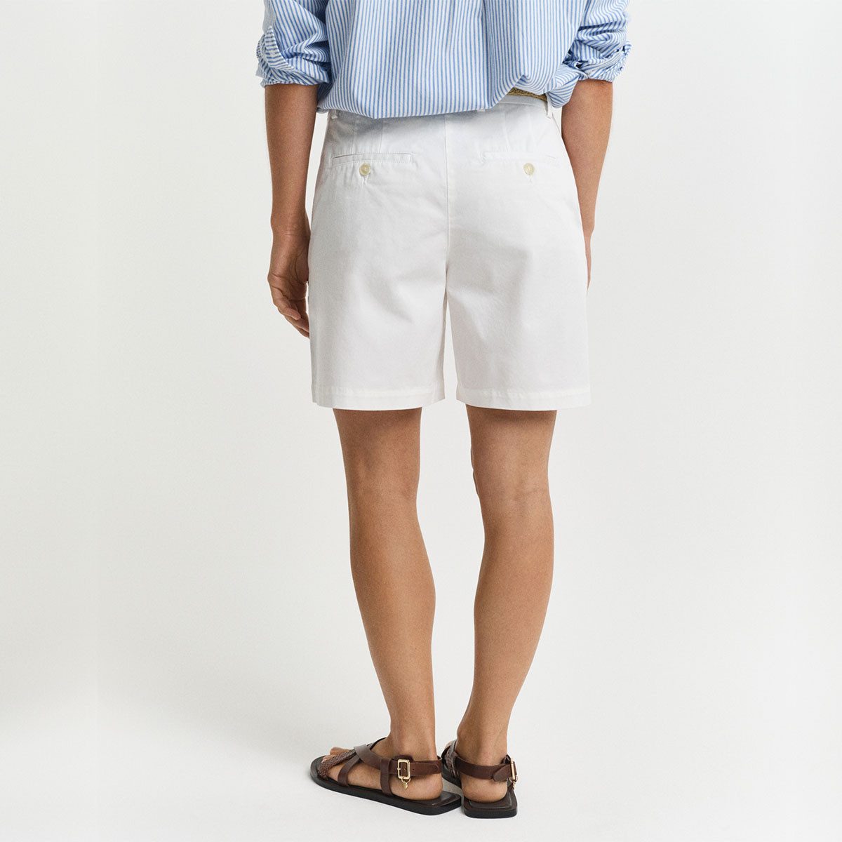 Gant Chinoshorts 4020119 Damen Chinoshorts mittelschwerem Twill mit Komfortstretch