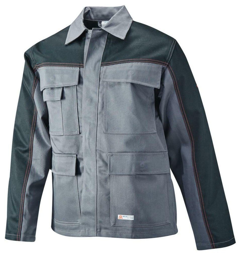Arbeitsjacke PLANAM Arbeitsjacke Weld Shield grau/schwarz
