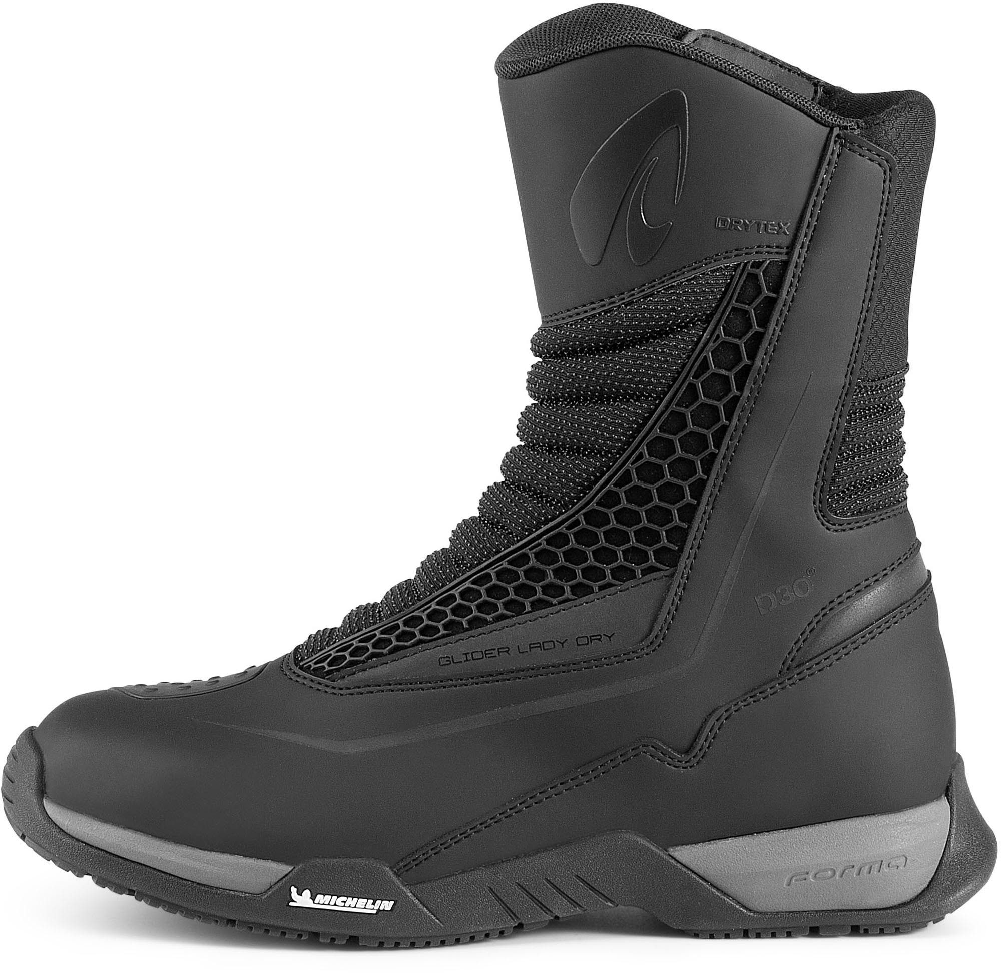 Forma Glider Dry Damen Motorrad Stiefel Motorradstiefel Atmungsaktiv wasserabweisend robust