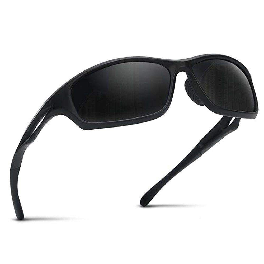 -Sonnenbrille Männer Polarisierte Sport Sonnenbrille für -Schutz Frauen,UV Jormftte