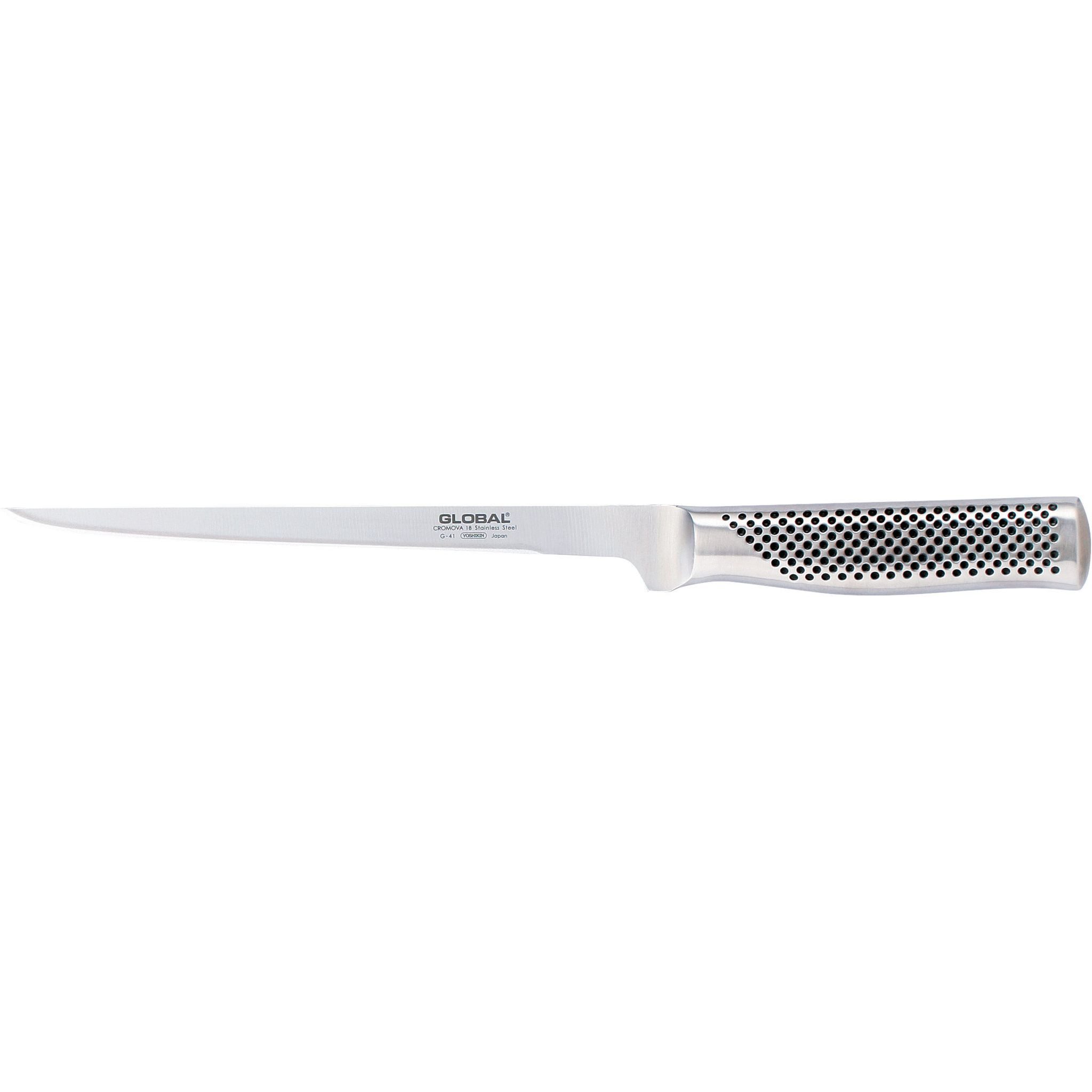 GLOBAL Ausbeinmesser Swedese Style Filetiermesser 21 cm G-41