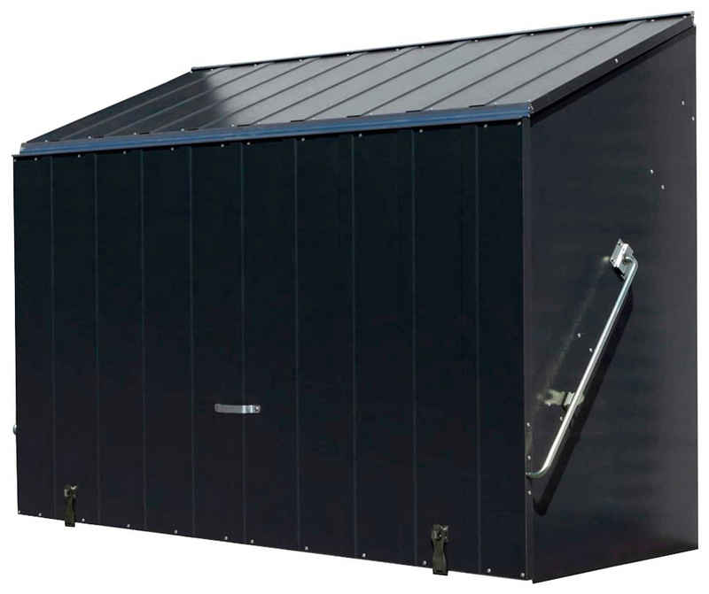 Trimetals Mülltonnenbox Sesame, Fahrradbox, BxTxH: 185x76x139 cm