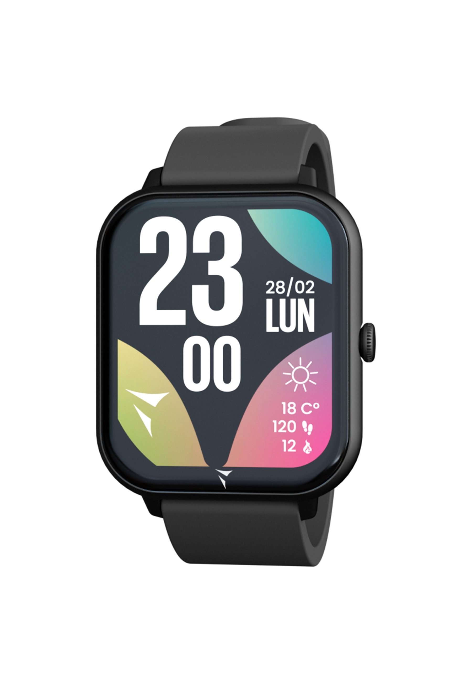 Techmade Smart Watch Glow Black Smartwatch (TechS) Set