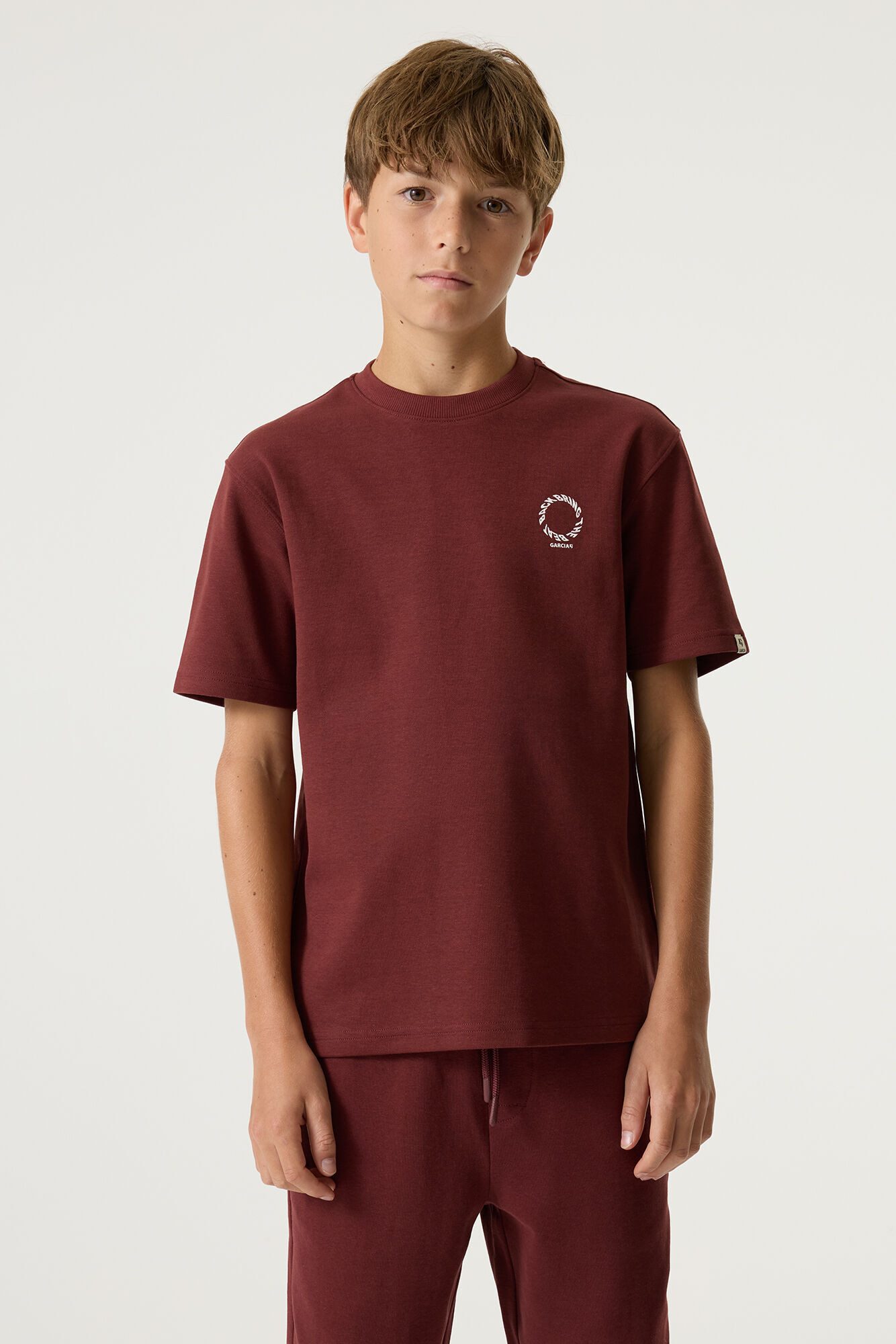 Garcia Rundhalsshirt mit kleinem Frontprint, for Boys