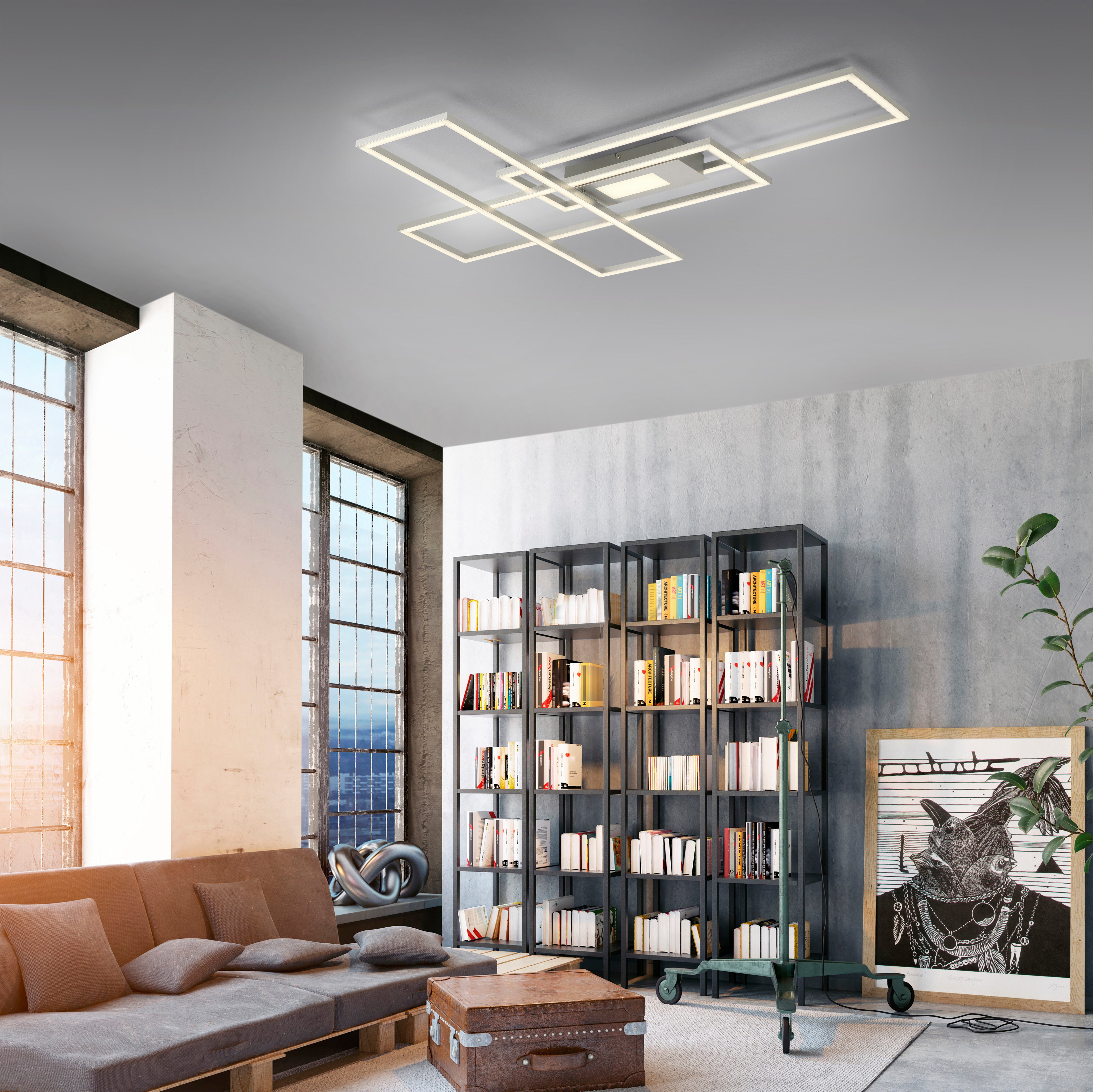 JUST LIGHT Deckenleuchte ASMIN, LED fest günstig online kaufen