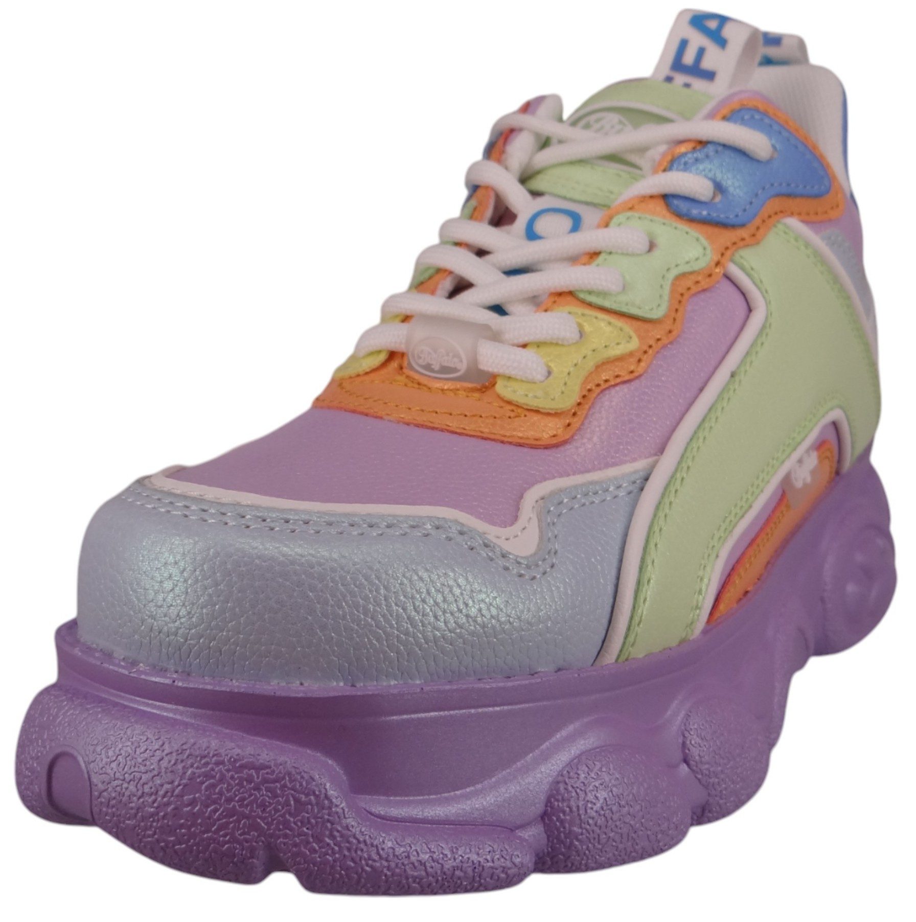 1636379 CLD CHAI Low Top Purple Blue Orange Sneaker