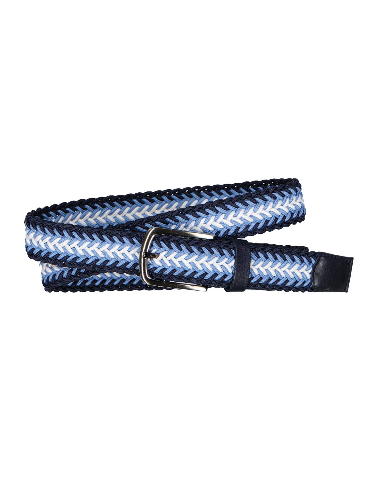 Engbers Тканевые ремни engbers Herren Textilgürtel geflochten, Brilliantblau