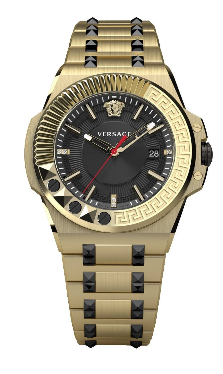 Schweizer Reaction Uhr Versace Chain