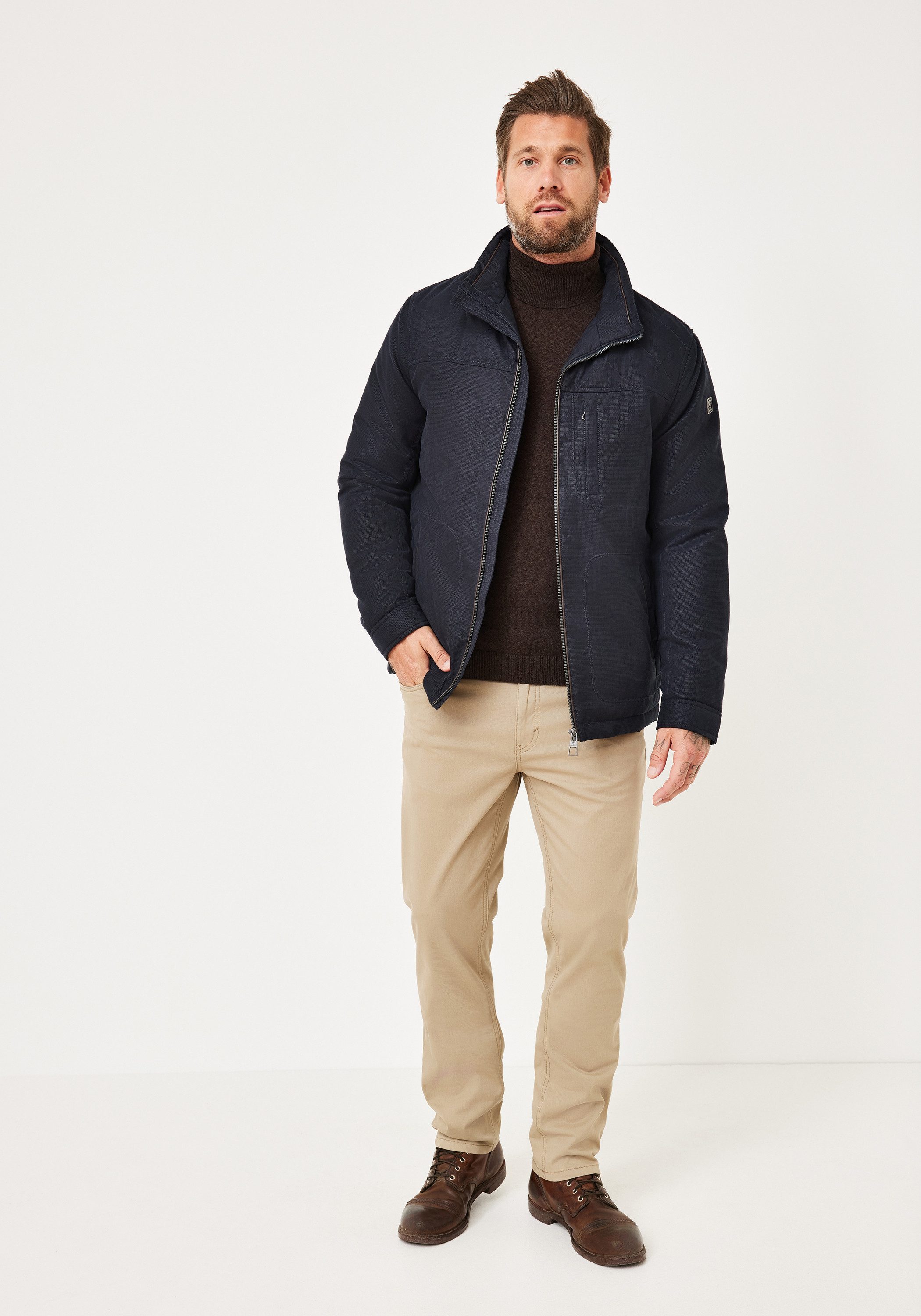 Redpoint Blouson QUITO Regular Fit Blouson mit printed Micro Suede