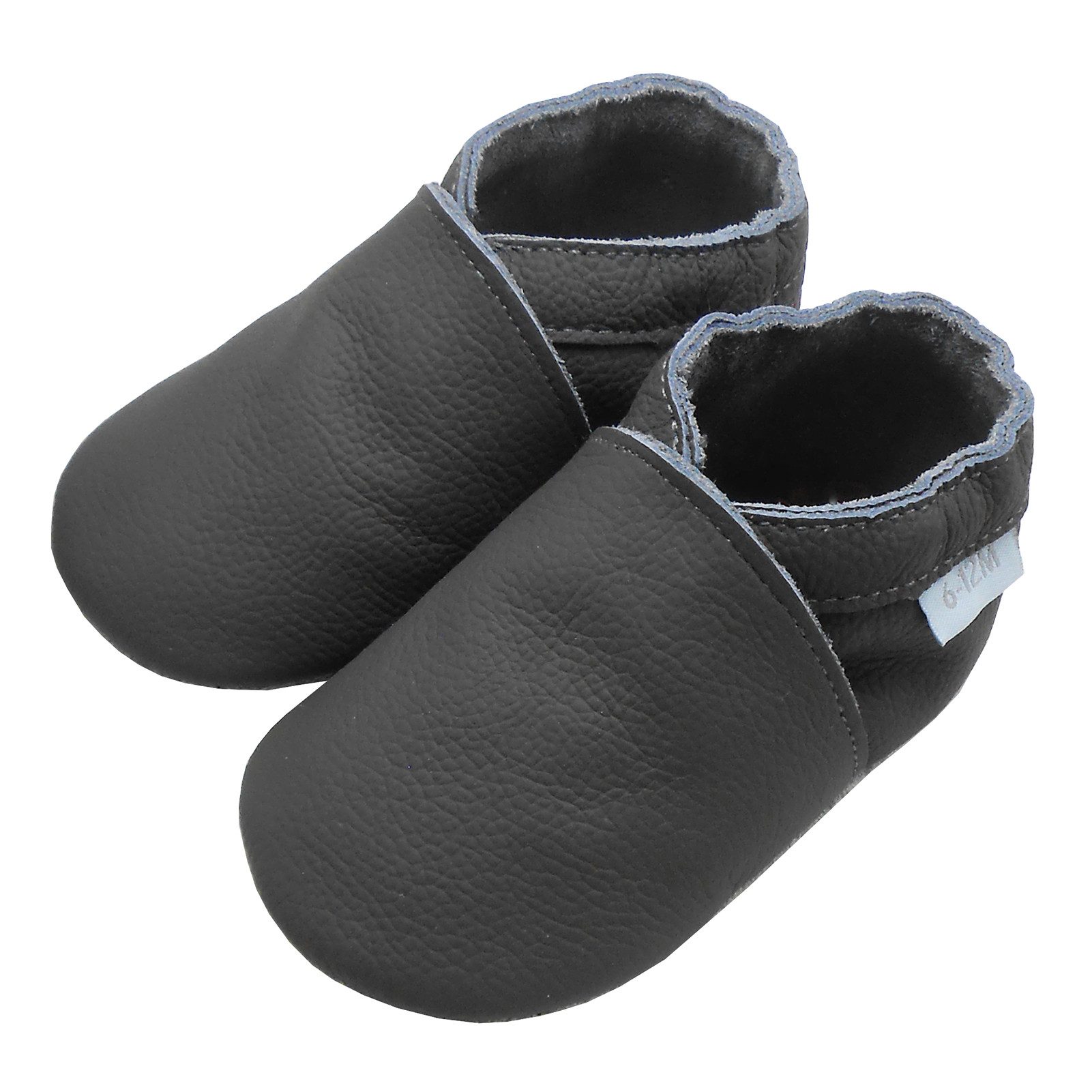 Basrakids Basrakids Baby Lauflernschuhe Leder weich rutschfest Krabbelschuhe Hausschuh Rutschfest