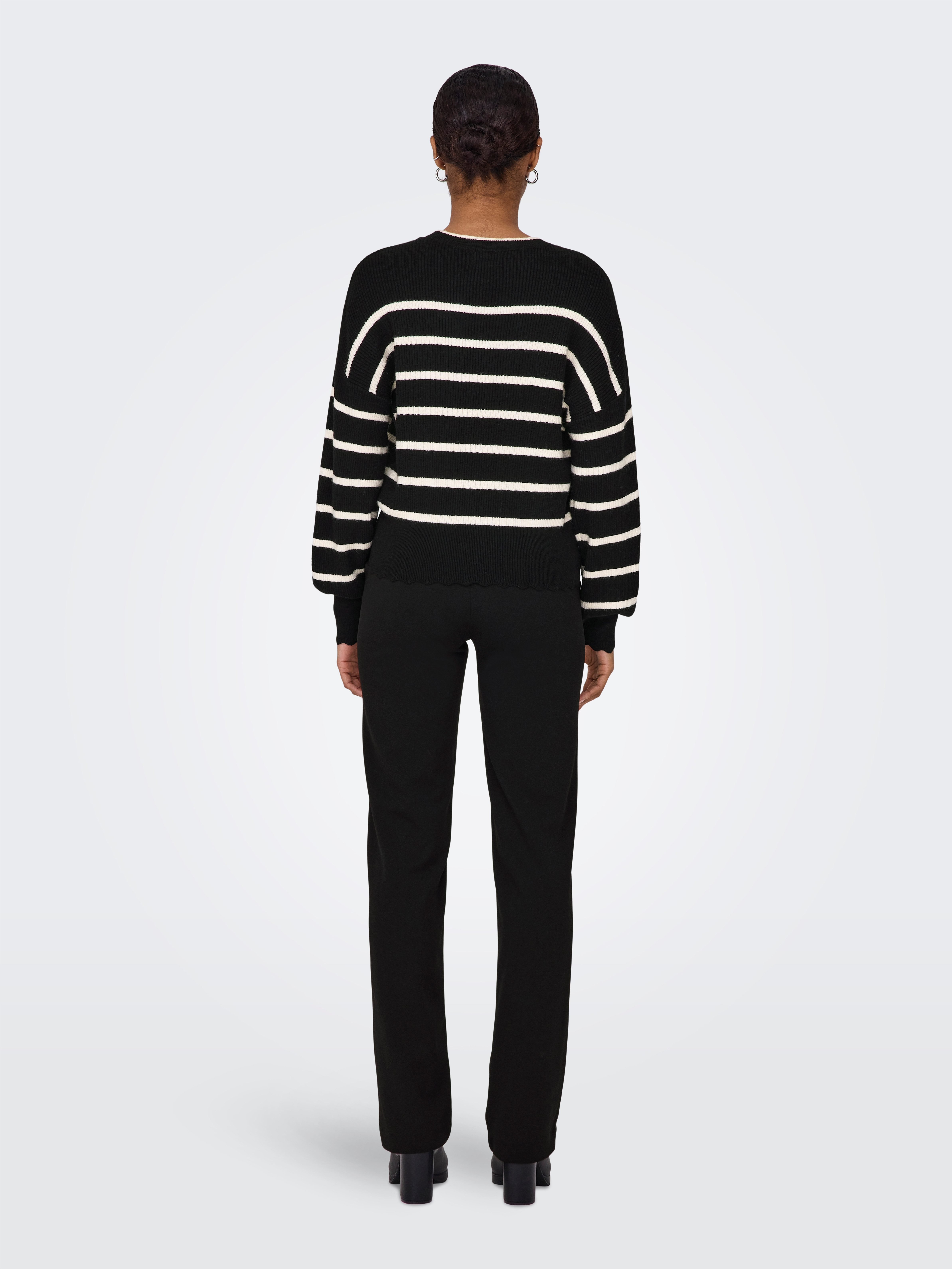 ONLY Rundhalspullover ONLIBI LS O-NECK NOOS KNT