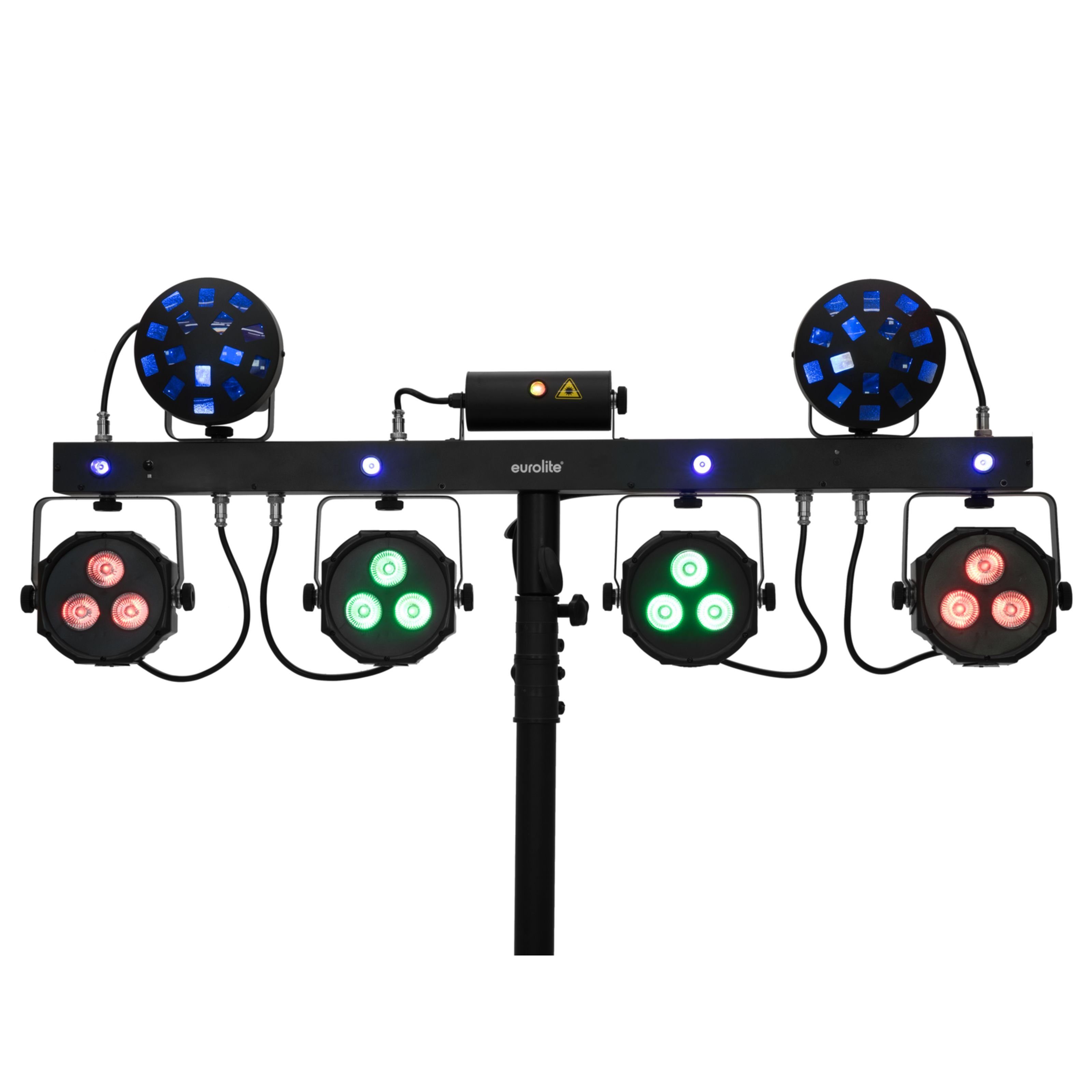EUROLITE LED Scheinwerfer, LED KLS Laser Bar Next FX-Lichtset - Scheinwerfer und Effekt Set