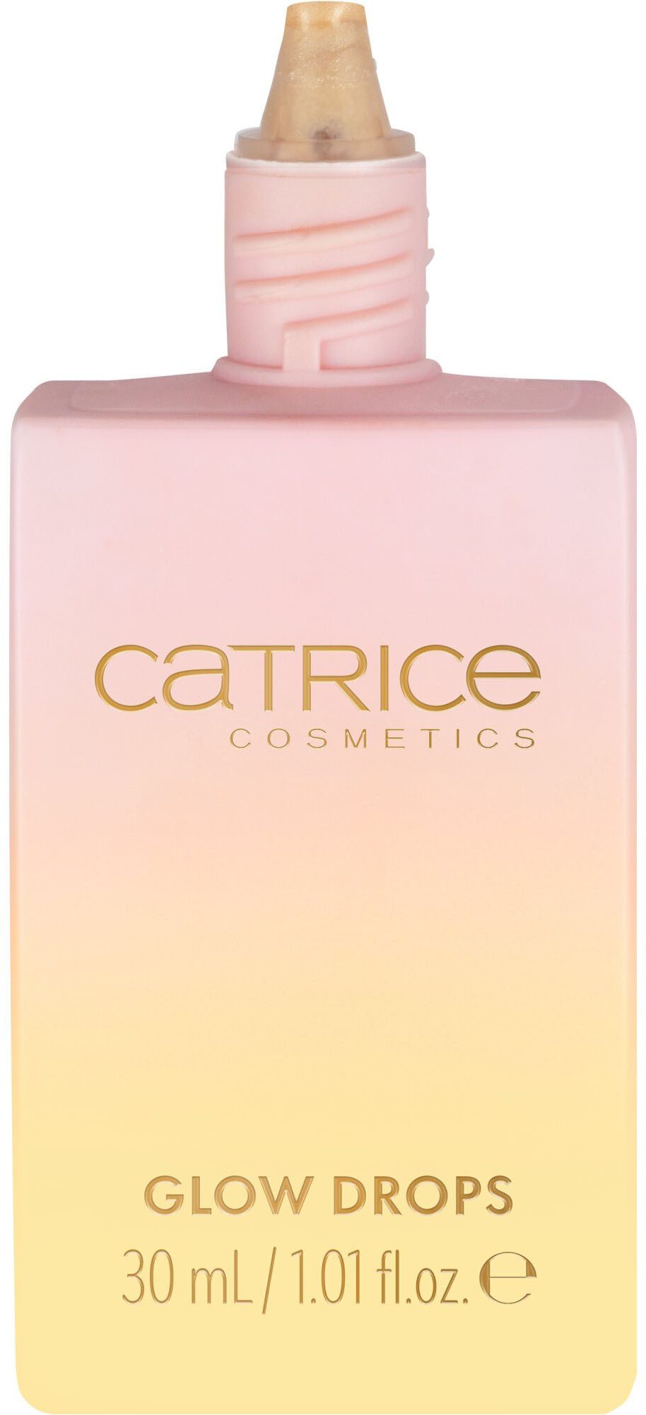 Catrice Highlighter MIDNIGHT SUN Glow Drops, 3-tlg., Seidige Textur, leicht verblendbar, natürlicher, leuchtender Glow.