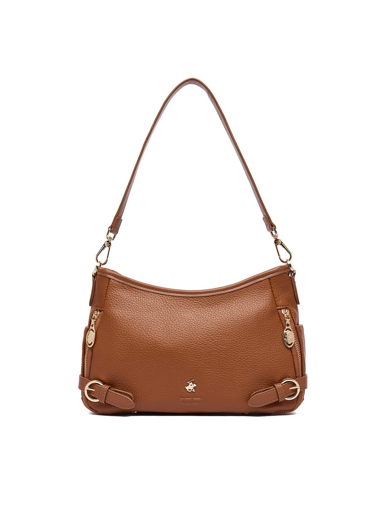 BEVERLY HILLS POLO CLUB Handtasche Beverly Hills Polo Club Damenhandtasche Braun BEVERLY HILLS POLO CLUB-