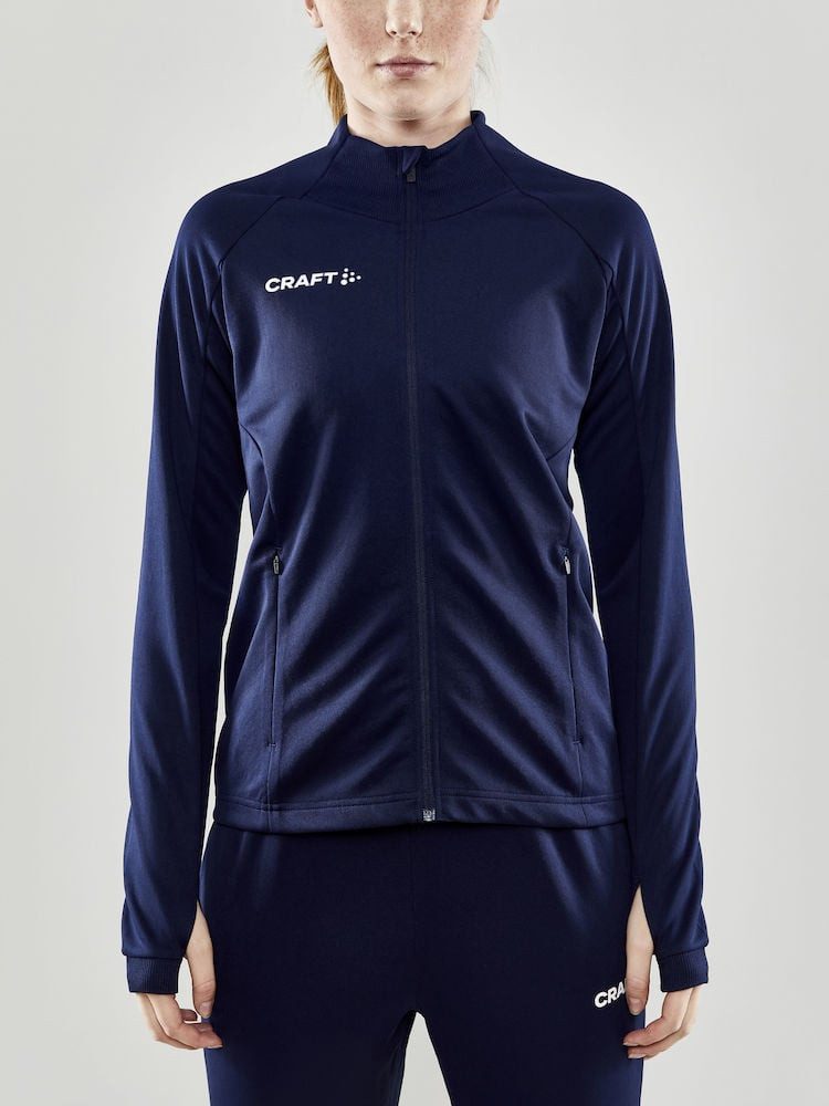 Trainingsjacke Evolve Full Zip - strapazierfähige Mid-Layer-Jacke aus Stretchmaterial