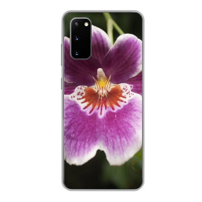 MuchoWow Handyhülle Wilde Orchidee Phone Case Handyhülle Samsung Galaxy S20 Silikon Schutzhülle