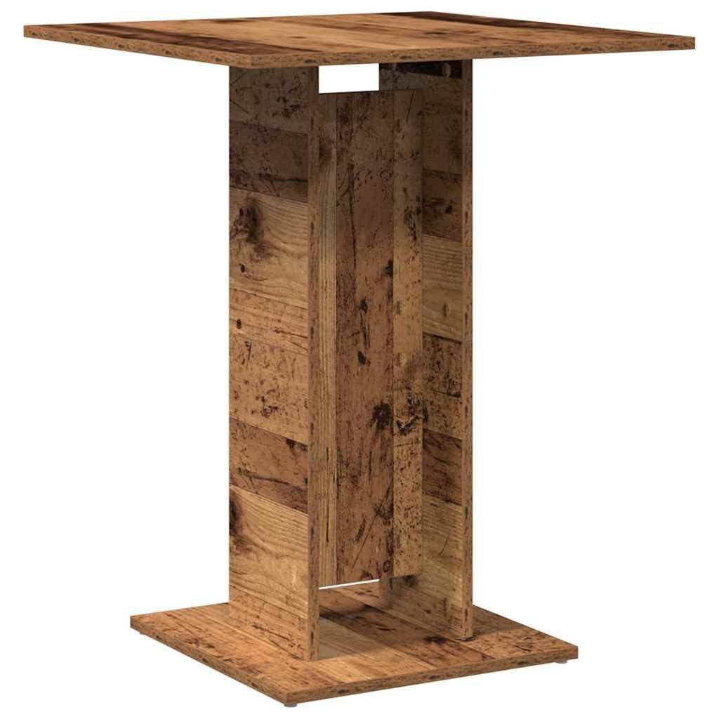 vidaXL Esstisch Bistrotisch Altholz-Optik 60x60x75 cm Holzwerkstoff (1-St) günstig online kaufen