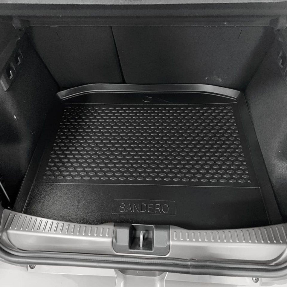 vidaXL Kofferraummatte Kofferraummatte Geeignet für Dacia SANDERO (2020)  Gummi (1 St)
