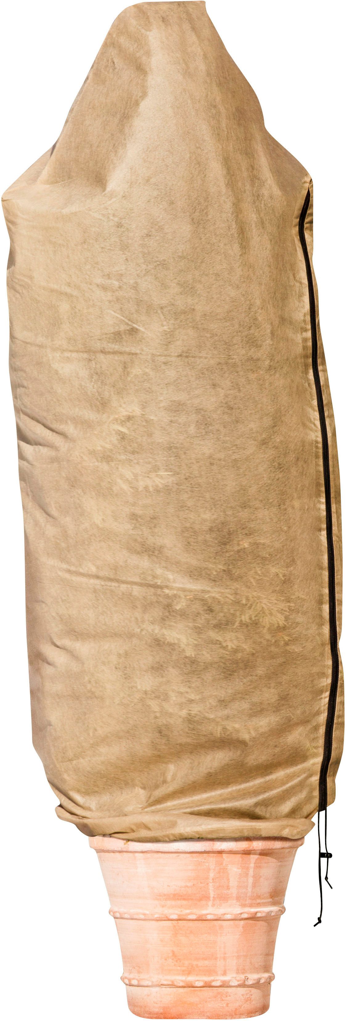 Windhager Winterschutzvlies Winterschutz für Pflanzen mit Vogelmotiv, Vlieshaube, wasser- und luftdurchlässig, 1,4x2 m, Stärke 50 g/m2