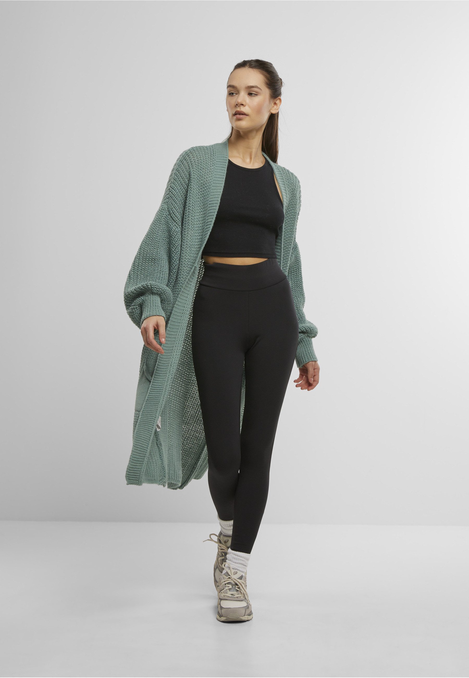 CLOUD 5IVE Cardigan CLOUD 5IVE Cloud 5ive Longform Knit Cardigan with 2-Pockets (1-tlg)
