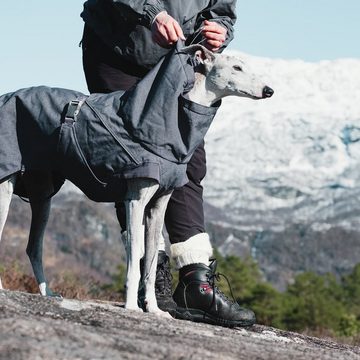 HURTTA Hundemantel Expedition Wintermantel dunkelgrau