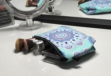 cosey Kosmetiktasche Make-up Tasche, Schminktasche und Kulturbeutel – Flamingo Design