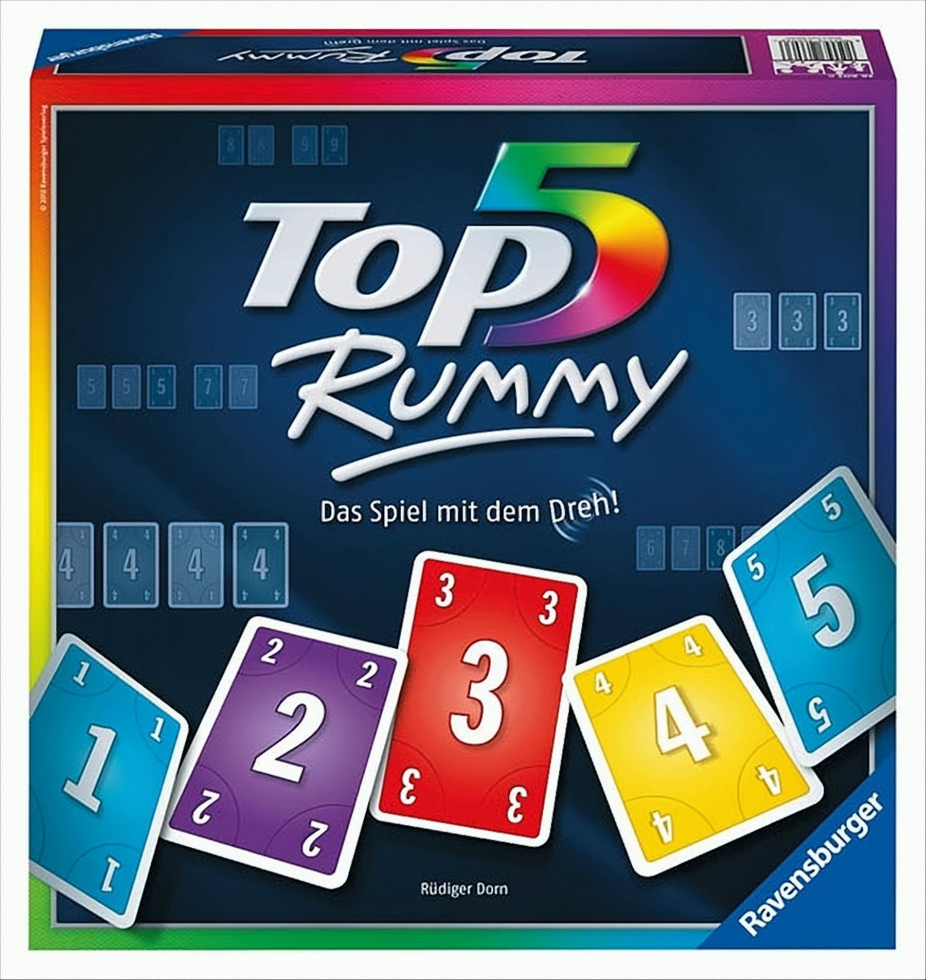 Ravensburger Spiel, Top 5 Rummy - Das Spiel mit dem Dreh! Top 5 Rummy - Das Spiel mit dem Dreh!