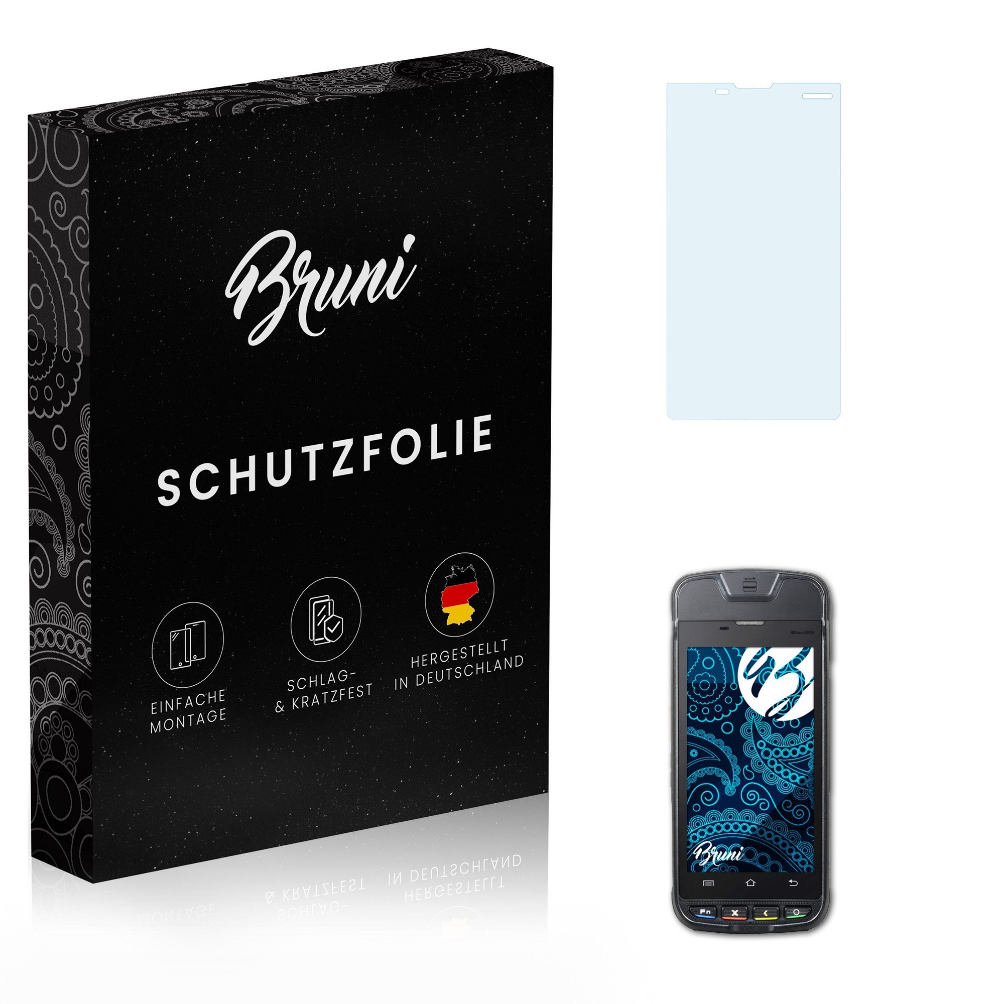 Schutzfolie Glasklare Displayschutzfolie für Urovo i9000S