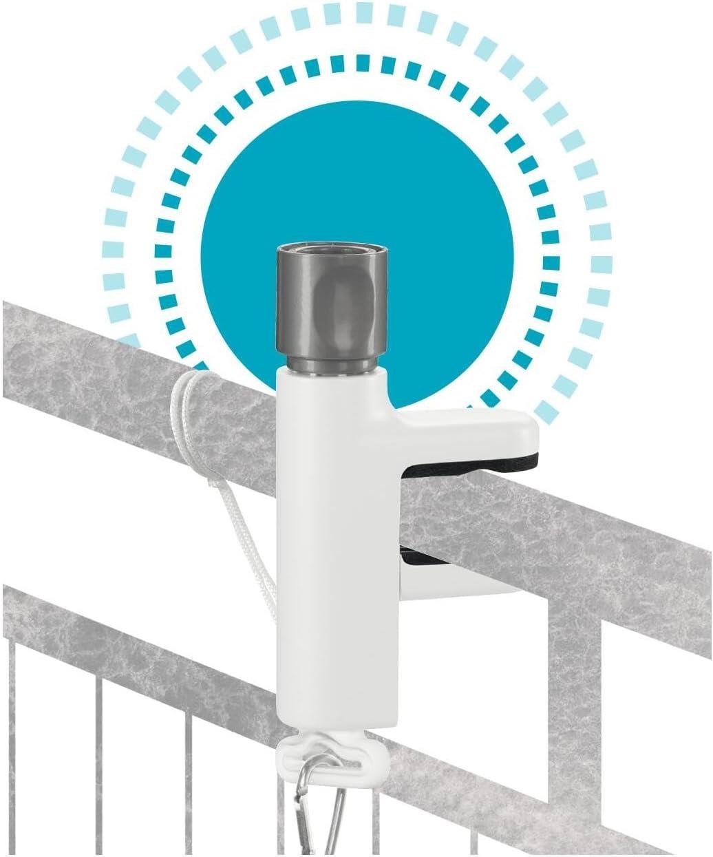 GARDENA Gartenfigur Balkonhalterung Halterung für Gardena ClickUp! Aufsätze Befestigung