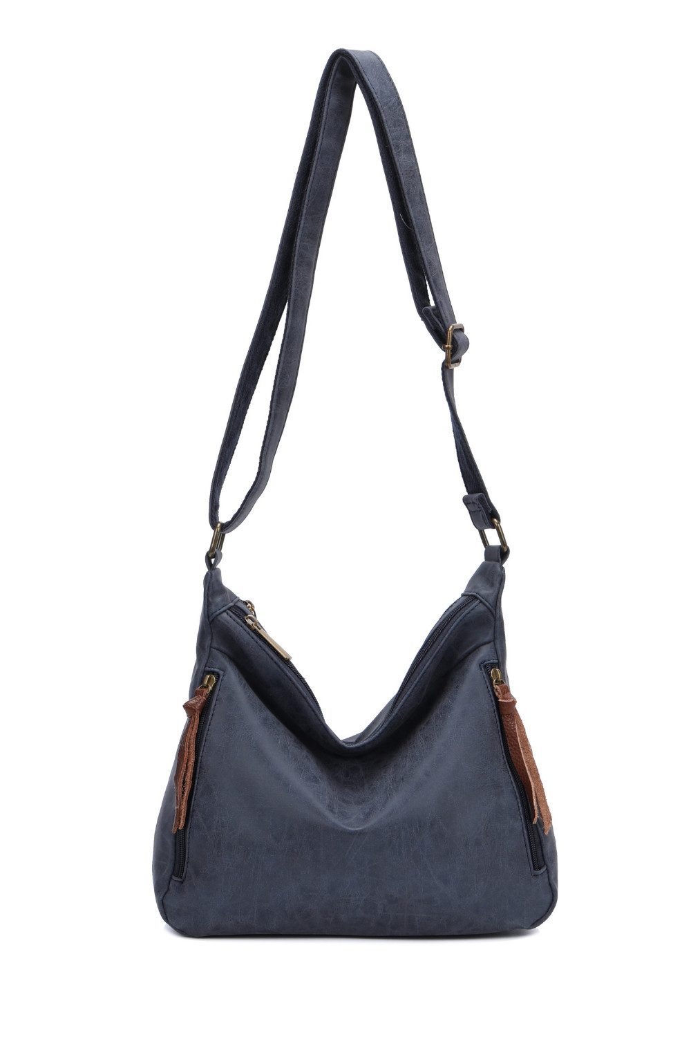 BRISE TASCHE Schultertasche Damen Schultertasche Crossbody Casual Vintage Style (Einzeltasche), Leichtes Gewicht, weiches Material, vielseitig tragbar