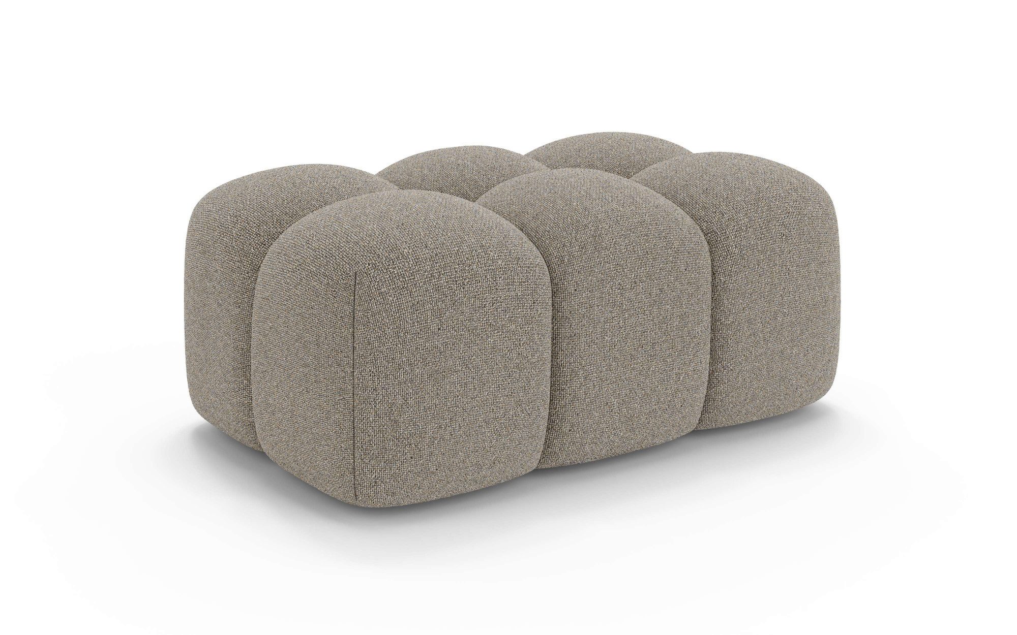 OTTO home Polsterhocker KALLIE Sitzhocker, Bubble-Optik, günstig online kaufen
