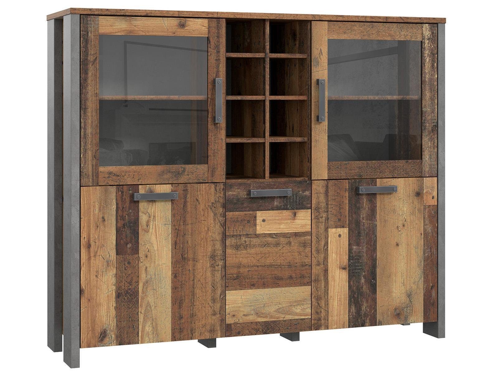 freiraum Highboard Celon, 151,4 x 127,9 x 41,6 cm (B/H/T)