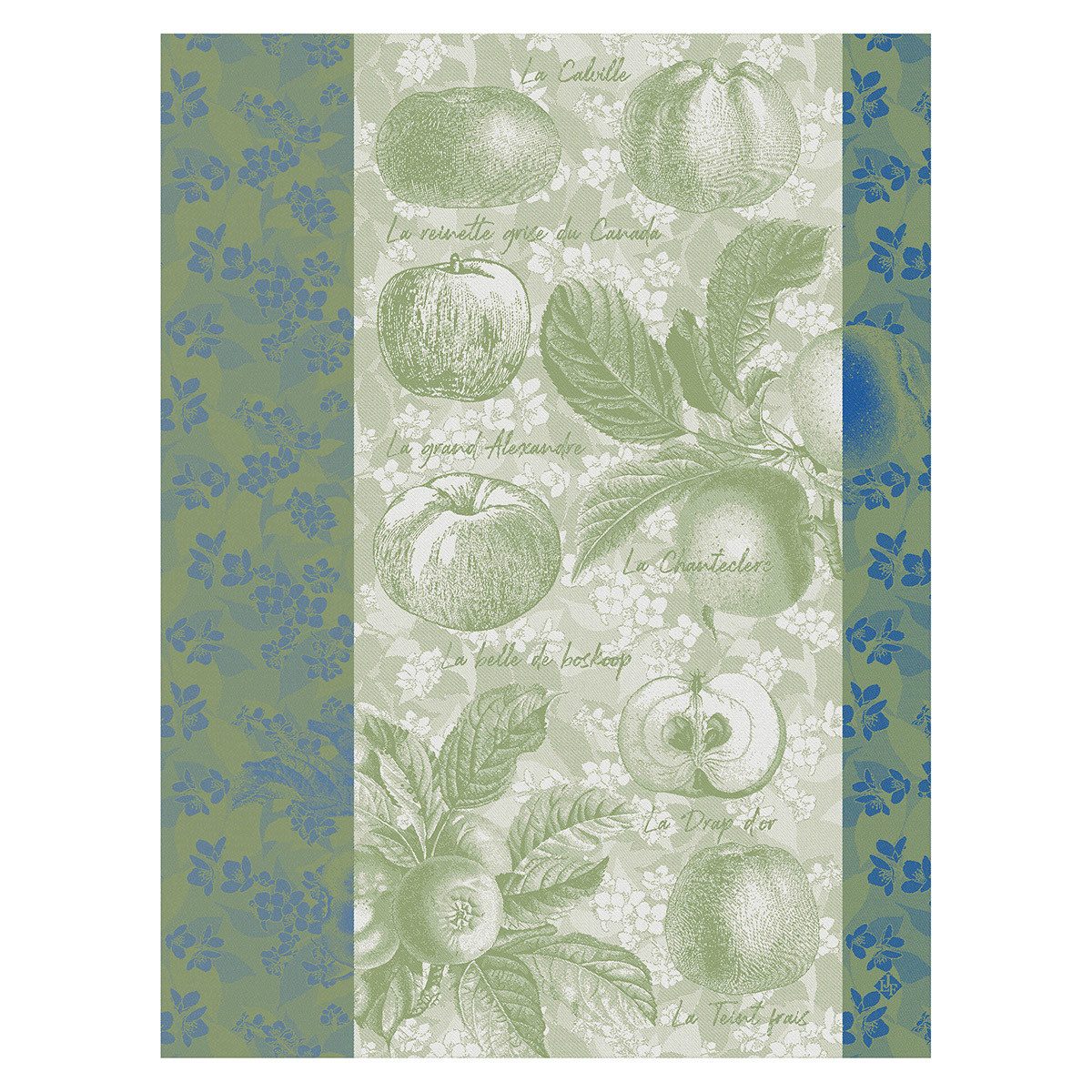 Le Jacquard Francais Geschirrtuch Geschirrtuch Pommes A Croquer Granny 60x80 cm, (1-tlg., 1 x Geschirrtuch), jacquard-gewebt